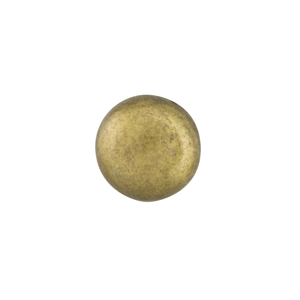 30 SPOTS RONDS - 11mm - LAITON VIEILLI