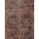 Vachette Fantaisie Poil Noir / Rose - Épaisseur 1,8 mm