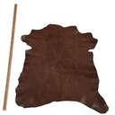 Chèvre Lisse Vintage Marron  - Épaisseur 1 - 1,4 mm