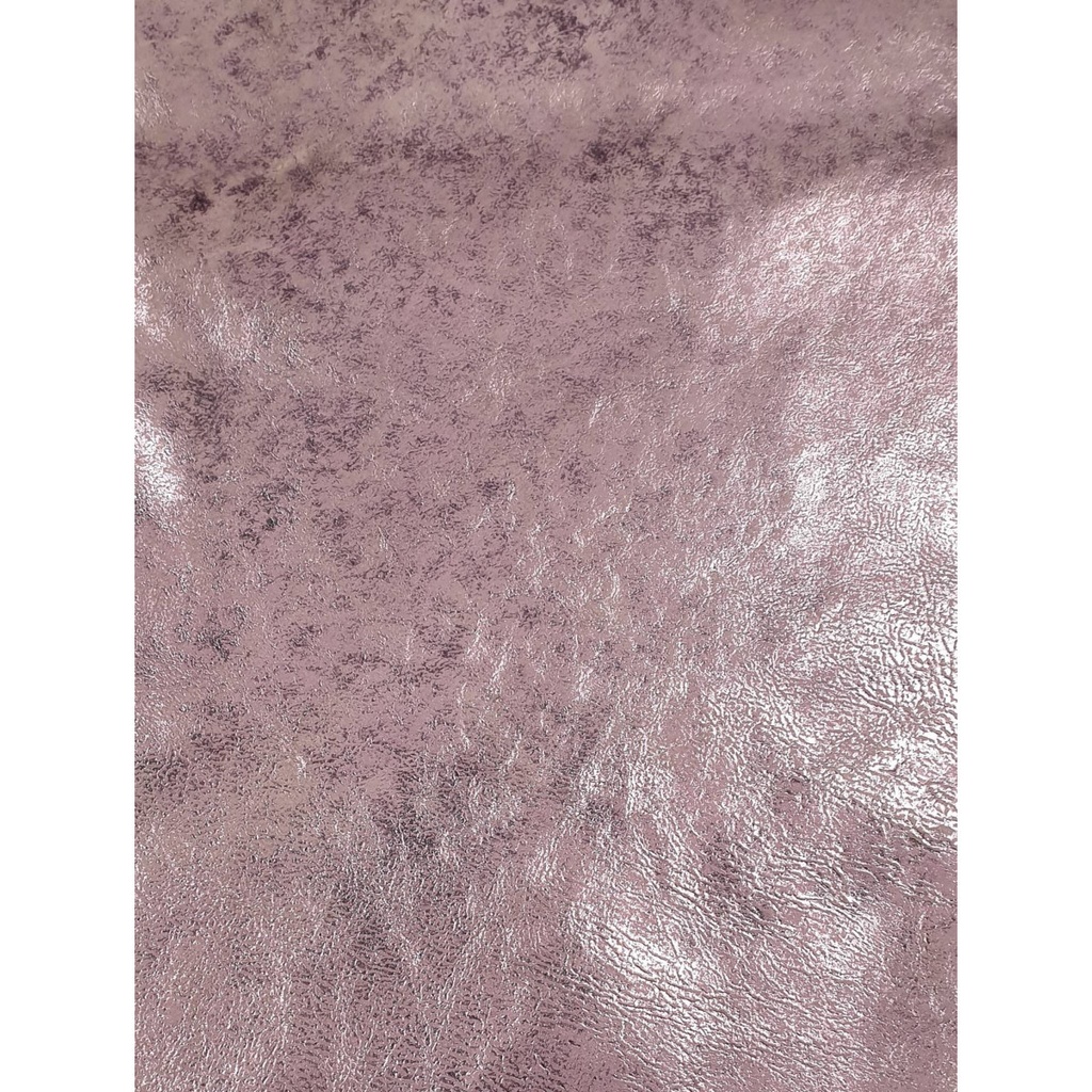 Vachette Fantaisie Métalisée Rose Brillant - Épaisseur 1 mm