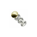 10 Boutons Pressions - FORTES ( USA)  - Ø ±12.5mm - Ligne 20 - FINITIONS AU CHOIX