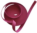Sangle Polyester - Fushia - Fibre 30 mm x 1 Mètre