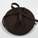 Sangle Polyester - Marron foncé - Fibre 25 mm x 1 Mètre