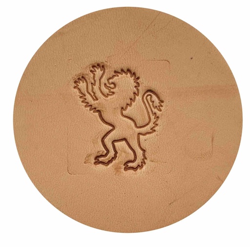 [OUTMATMEDIEVAL8618-00] Matoir 3D - Lion Médièval - Regard à gauche