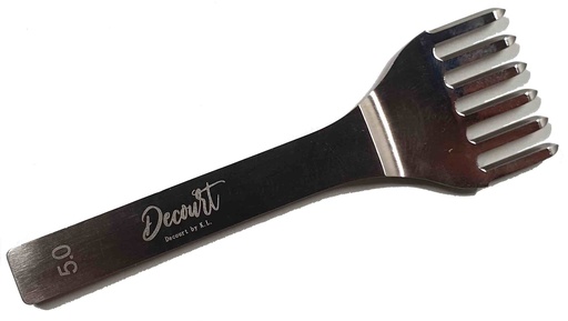 [OUTGRIFDIAMONDEC6DEN5] Griffe à Frapper Diamant " Decourt by KEVIN LEE " - 5 mm - 6 Dents