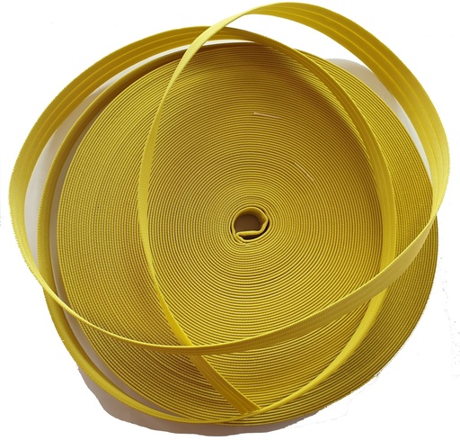 Sangle Nylon - Citron - Fibre 30 mm x 1 Mètre