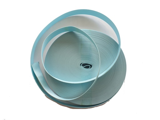 Sangle Nylon - Bleu Ciel - Fibre 30 mm x 1 Mètre