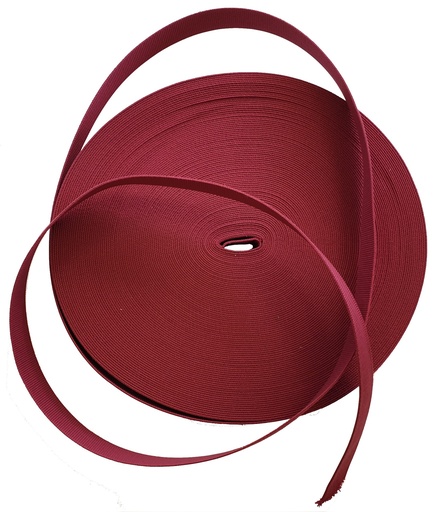 Sangle Polyester - Cassis - Fibre 30 mm x 1 Mètre