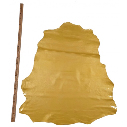 Mouton Fantaisie Vernis Jaune - Épaisseur 0,8 mm
